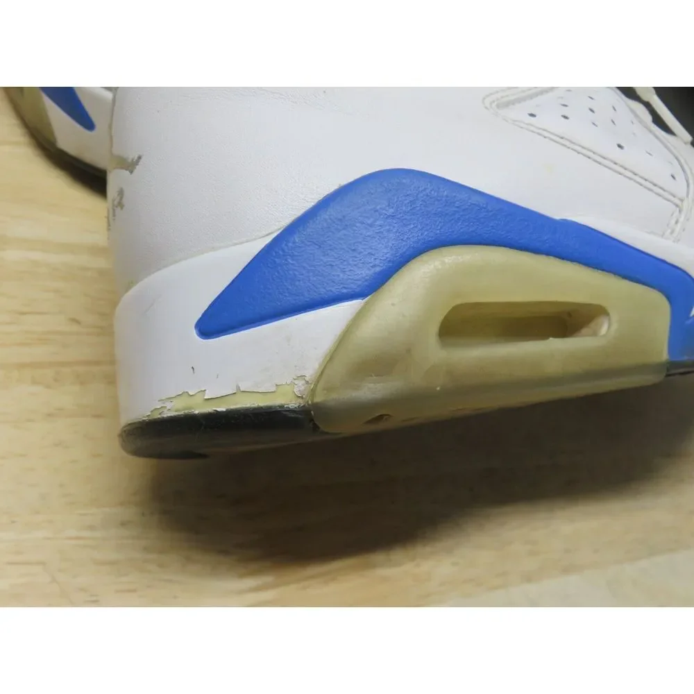 Nike Air Jordan 6 Sport Blue‎ Size 13 Shoes 384664 107 - missing back loops
